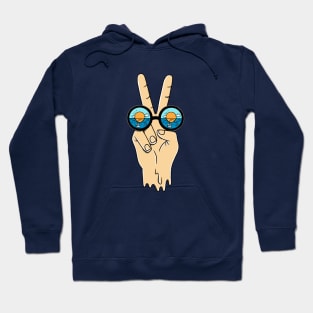 Peace and Beach Hoodie